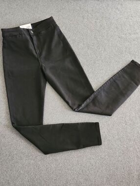 Citizens Of Humanity Bodycon Skinny Ankle Jeans Plush Black Size 23 NEW Stretch